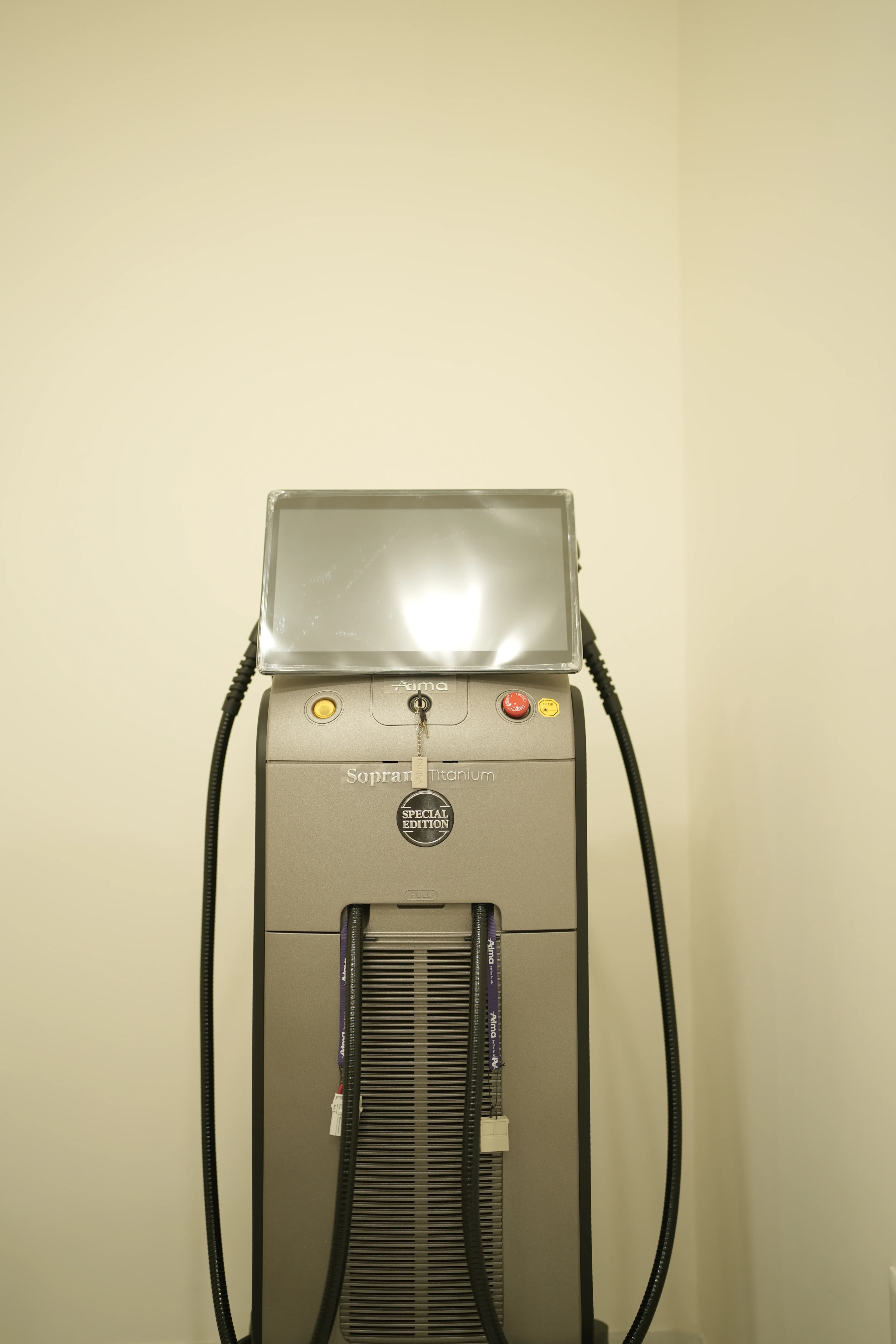 Alma Soprano Titanium diode + Nd:YAG laser hair removal device